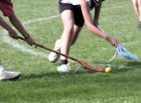 A girls' lacrosse player can't check an empty stick.