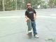 Longboard Skateboard: Slalom Movement