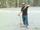 Longboard Skateboard: Speed-Check Turns