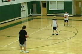 Youth Basketball Drills: Two-Ball Drill Requires Constant Movement