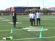 Football Wide Receiver: Move the Defensive Back Drill