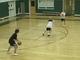 Basketball Passing: Two-Ball Passing Lane Drill 